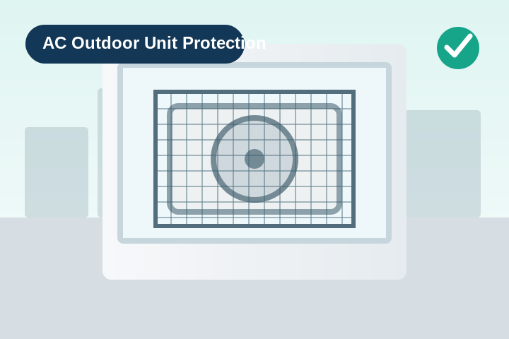 AC Outdoor Unit Protection Net in Jaipur
